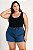 Short Jeans Barra Plus Size - Imagem 3