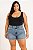 Short Jeans Destroy Plus Size - Imagem 1