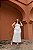 Vestido Midi Recorte Plus Size - Imagem 3
