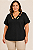 Blusa Recorte Busto Aberto Plus Size - Imagem 3