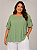 Blusa Decote Manga 2 Tiras Plus Size - Imagem 3