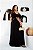 Vestido Longo Recortes Plus Size - Imagem 3
