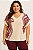 Blusa Ampla Frente Estampada - Imagem 1