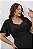Cropped MC Flare e Lastex Plus Size - Imagem 6