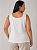 Regata Alca Larga Lisa Plus Size - Imagem 2