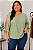 Blusa Ampla Liso Laço - Imagem 1