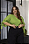 Blusa Ampla Liso Laço Plus Size - Imagem 1