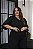 Blusa Ampla Liso Laço Plus Size - Imagem 2