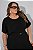 Blusa Lisa Onda Manga Plus Size - Imagem 1