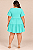 Vestido Curto Recortes Liso - Imagem 2
