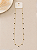 Colar Folheado Dourado - Imagem 1