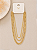 Kit Colar Metal Dourado - Imagem 1
