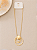 Colar Longo Metal Dourado - Imagem 1