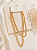 Kit Colar Metal Dourado - Imagem 1