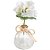Mini Vaso Decorativo de Flor Artificial - 17 cm - Imagem 1