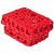 Mini Caixinha Retangular de Crochê - Vermelha - Imagem 1