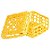Mini Caixinha Quadrada de Crochê para Lembrancinha - Amarela - Imagem 3