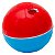 Brinquedo Amicus Crazy Ball Vermelho/Azul 300 ml - Imagem 1