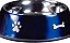 Comedouro Inox Print Grande Azul Jambo - Imagem 3