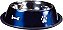 Comedouro de Inox Médio 700ml Azul Jambo - Imagem 1