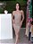 VESTIDO LUREX FURTA COR DOURADO - Imagem 1