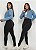 LEGGING BÁSICA FLANELADA PRETA - Imagem 1