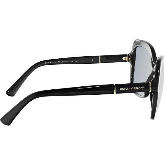 Óculos Solar Feminino Dolce&Gabbana Preto DG4244 501/T3 57 - Imagem 3