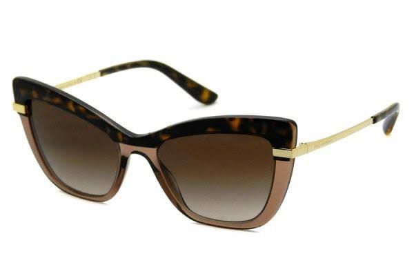 Óculos Solar Feminino Dolce&Gabbana Marrom DG4374 3256/13 - Imagem 1