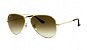 Óculos de Sol Ray-Ban Aviador Dourado Feminino / Masculino RB 3025l 001/5158 - Imagem 2