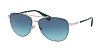 Óculos Solar Ralph Lauren 4122 31614S Metal com Lente Azul - Imagem 1