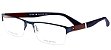 Óculos Masculino Tommy Hilfiger TH 1524 PJP Metal com Nylon Azul e Marrom - Imagem 3