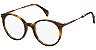 Óculos Feminino Tommy Hilfiger TH 1475 SX7 Tartaruga com Metal - Imagem 3