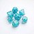 Gamegenic Candylike Series Blueberry RPG Dice Set 7 unidades - Imagem 2