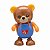 Urso Dança Comigo Com Som E Luz 18 Cm - Zoop Toys - Imagem 2
