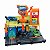 Hot Wheels Pista City Downtown Lava Rapido Cor Coral Mattel - Imagem 2