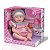 Boneca Diver Reborn Menina Brincar de papinha Divertoys - Imagem 1