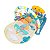Tapete De Atividade Infantil P/ Bebe Brinquedo Piano Musical Azul - Imagem 2