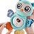 Mobile Infantil Bebe Chocalho Coruja Musical Interativo Cor Azul-celeste - Imagem 4