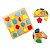 Brinquedo pedagógico Jogo Peças Encaixe Divertido Formas Sensorial - Imagem 2