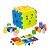 Cubo Didático Colorido Com Blocos De Encaixar Mercotoys - Imagem 2