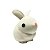 Coelho De Apertar Pequeno Coelhinho Squishies Cor Branco - Imagem 3