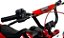 BIKE MOTO CROSS VERMELHA ARO 16 - UNITOYS - Imagem 7
