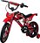 BIKE MOTO CROSS VERMELHA ARO 16 - UNITOYS - Imagem 4
