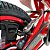 BIKE MOTO CROSS VERMELHA ARO 16 - UNITOYS - Imagem 8