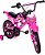 BIKE MOTO CROSS ROSA ARO 16 - UNITOYS - Imagem 1