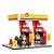 Cada - Blocos De Montar Posto De Gasolina Shell Mini (305 Peças) - Imagem 2