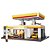 Cada - Blocos De Montar Posto De Gasolina Shell Com Iluminação LED (1309 Peças) - Imagem 5