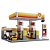 Cada - Blocos De Montar Posto De Gasolina Shell Com Iluminação LED (1309 Peças) - Imagem 6