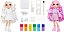 Boneca Rainbow High Watercolor E Create Theme Dolls - Purple Eye - Imagem 5