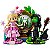 LEGO 75682 Wicked - Figuras de Elphaba e Glinda - Imagem 2